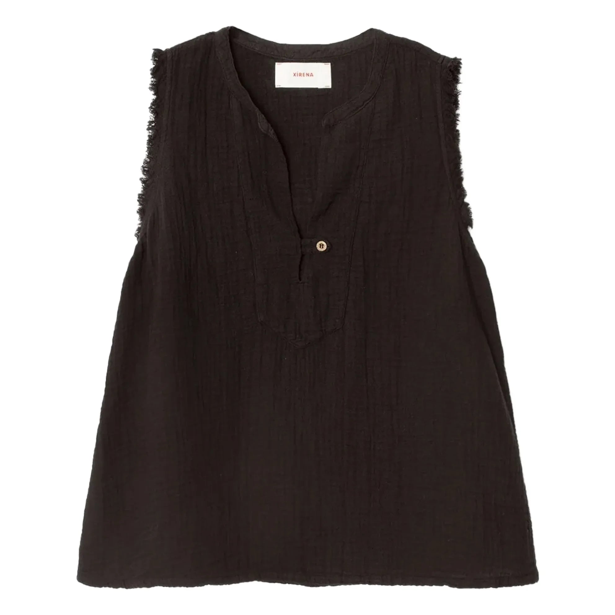 Xirena - Portia Cotton Top | Black