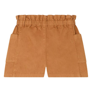 Bonpoint - Nougat Organic Cotton Shorts | Camel