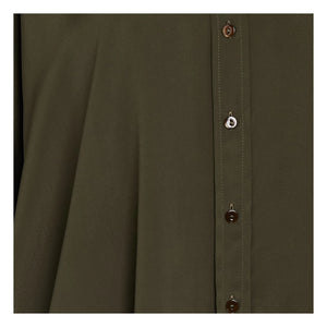 Momoni - Brooklin Metallic Shirt | Dark Green