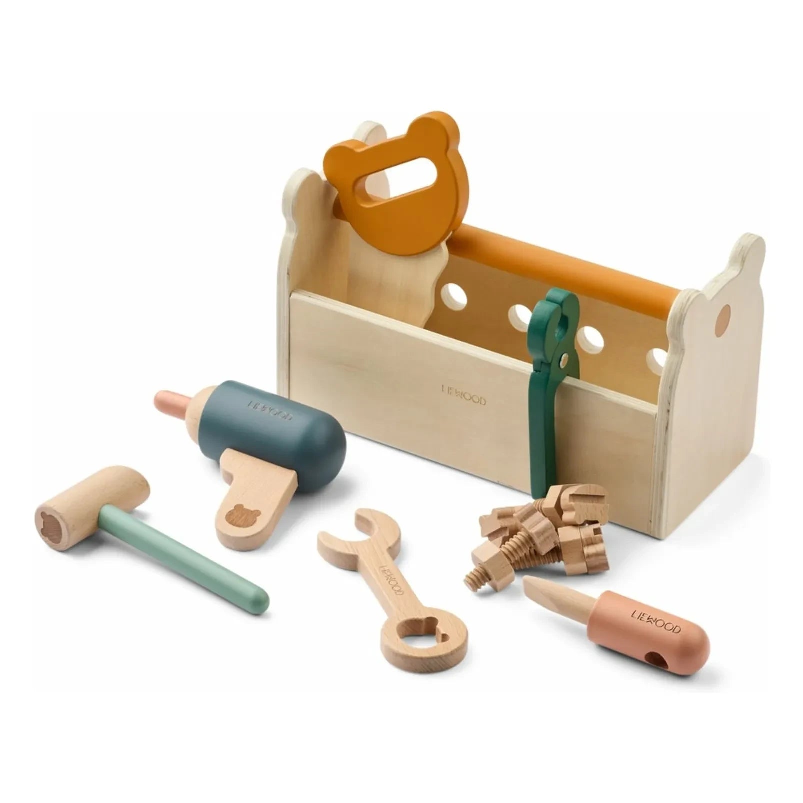 Liewood - Luigi Tool Bag | Garden Green Multi-Mix