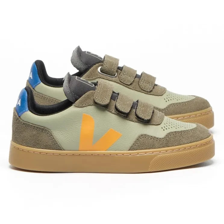 Veja - Scratch Sneakers Small V-90 Deri O.T | Haki
