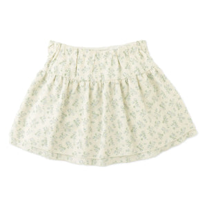 Gingersnaps - Ambessa Floral Print Top and Skirt Set | Ecru