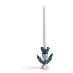 &Klevering - Blume şamdan | Yeşil