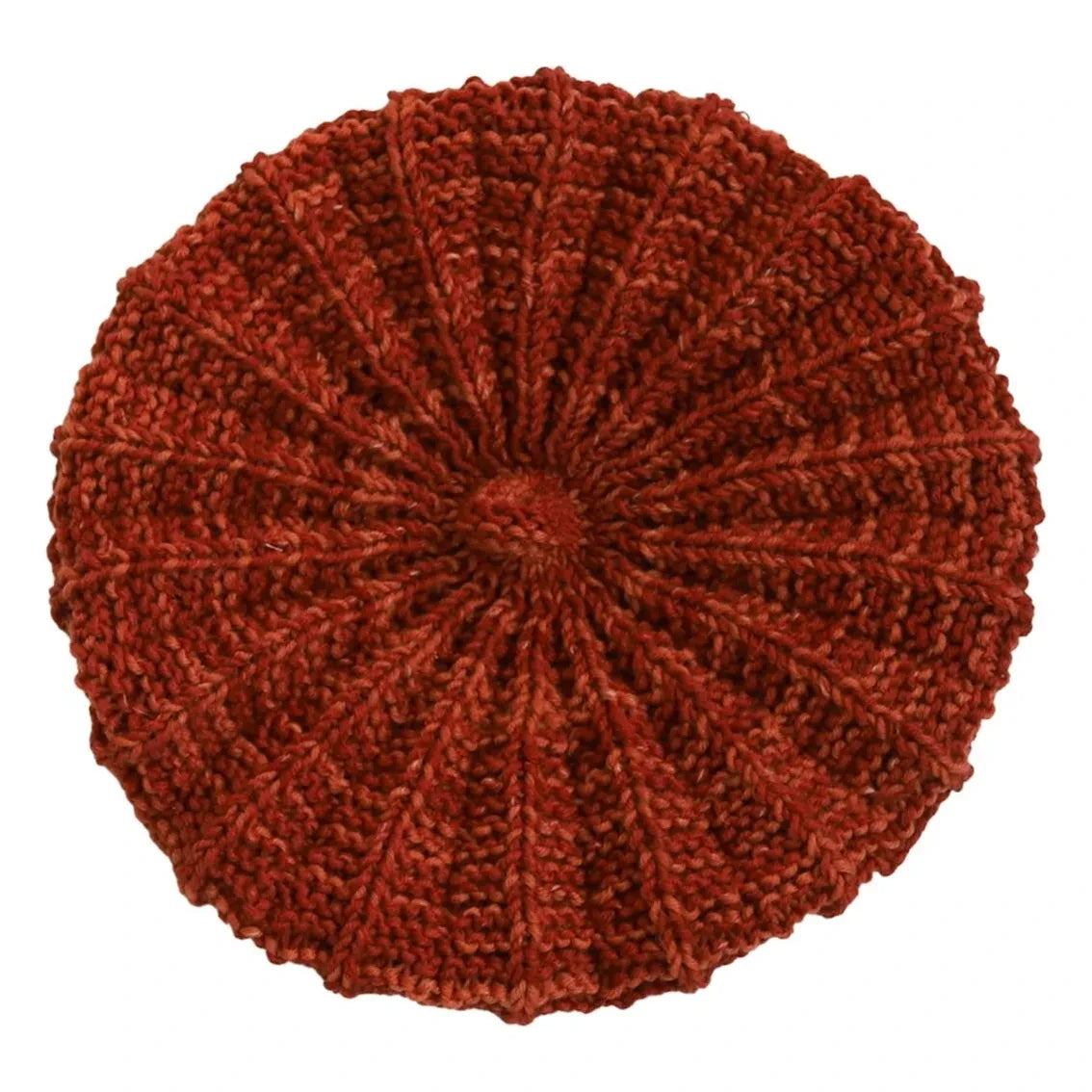 Kalinka - Luna Merino Wool Beanie | Brick Red