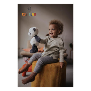 Bon Ton Toys - Panu the Panda peluş | Siyah/Beyaz