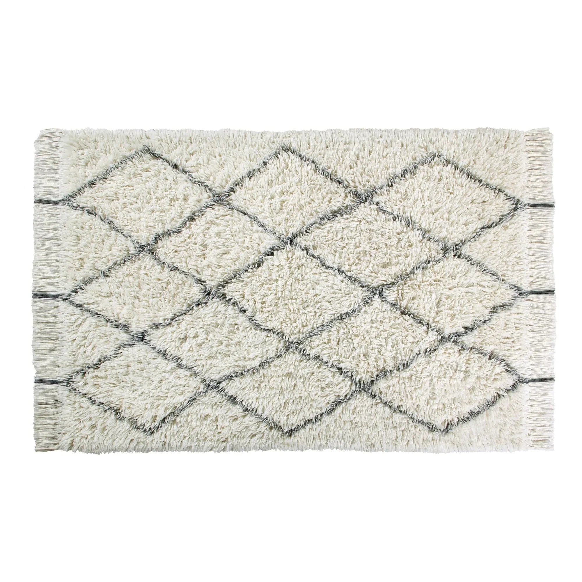 Lorena Canals - Berber Soul Wool Rug | Ecru