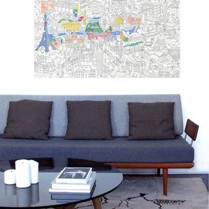 Omy - Giant Paris Painting Poster
