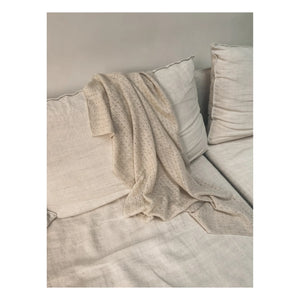 My Little Freckle - Organic Cotton Pointelle Blanket | Beige