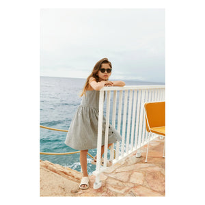 Liewood - Striped Zia Dress | Gray Blue