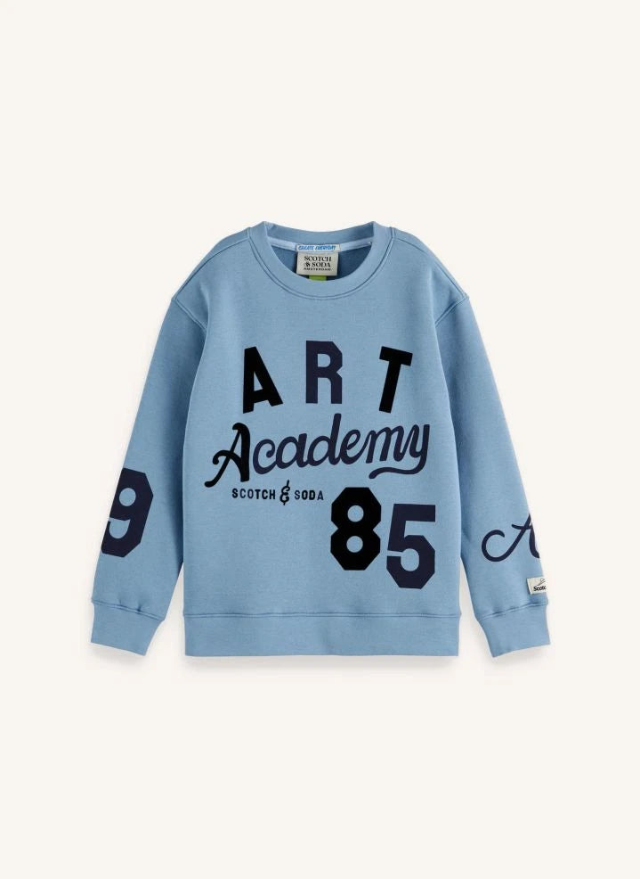 Scotch & Soda - Sweat Art Academy Artwork | Blue