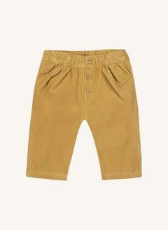 Bonton - Popeye Kadife Pantolon | Sarı
