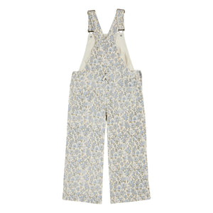 Emile et Ida - Floral Pattern Overalls | Cream