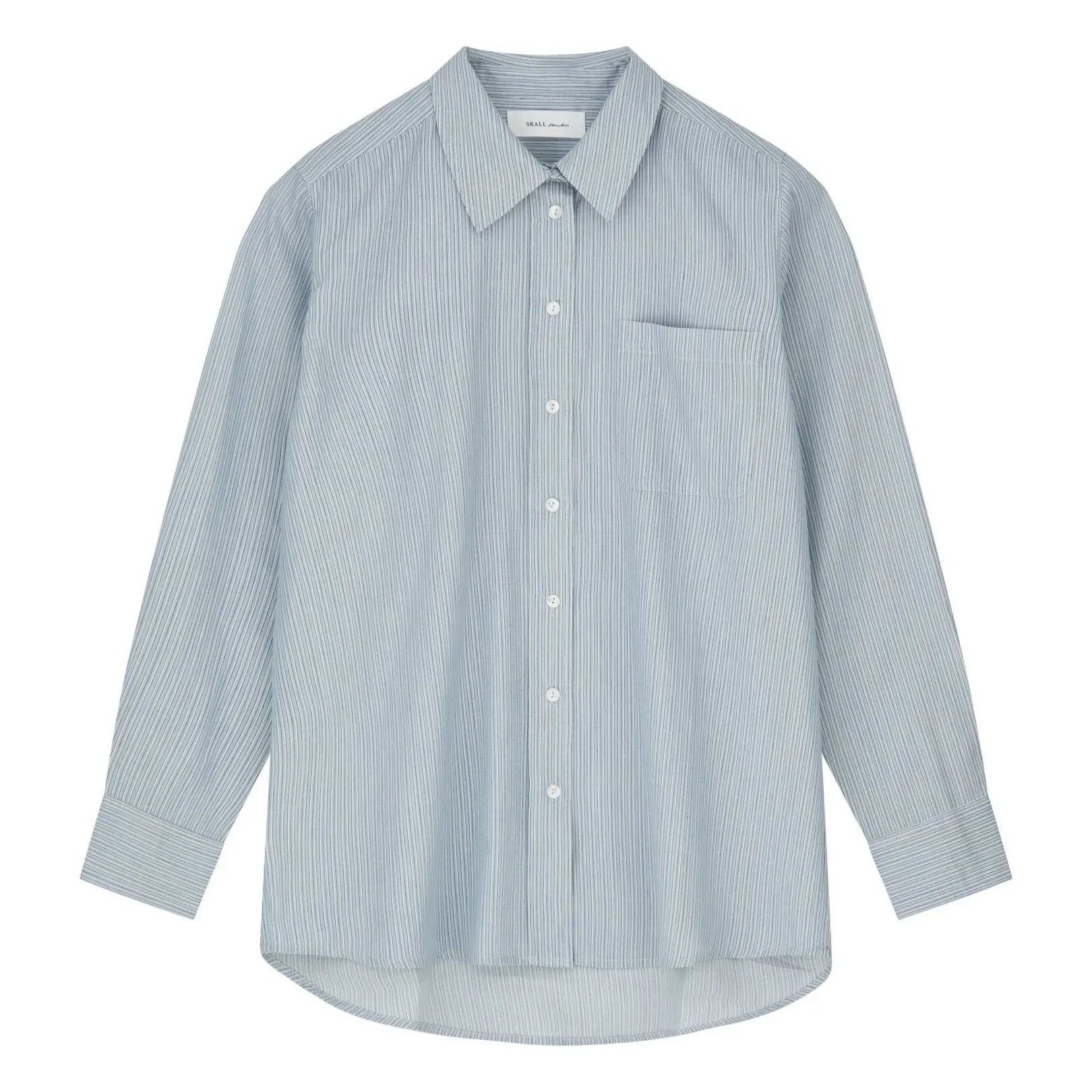 Skall Studio - Nico Organic Cotton Shirt | Light Blue