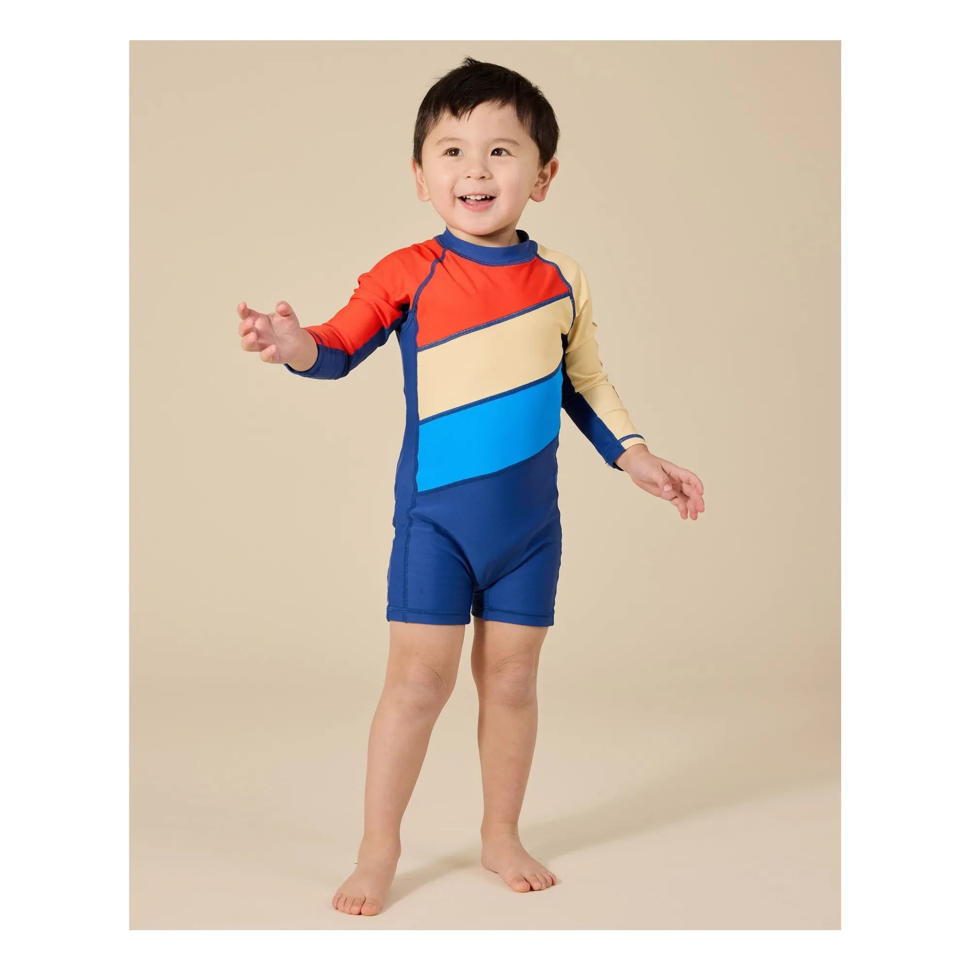 Goldie + Ace - Anti-UV Nautical Wetsuit | Navy Blue