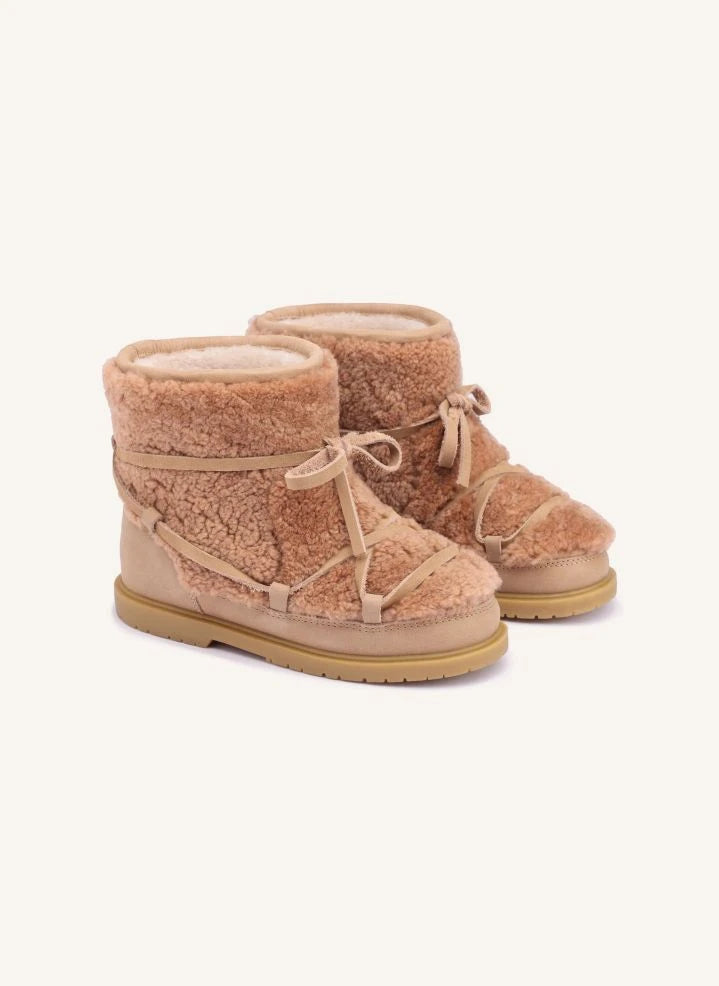 Donsje - Inuka Fur Boots | Beige