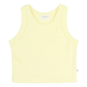 Jenest - Bonnie organic cotton tank top | Pale yellow