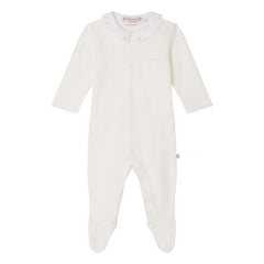 Bonpoint - Tilouan Organic Cotton Pajamas | Cream