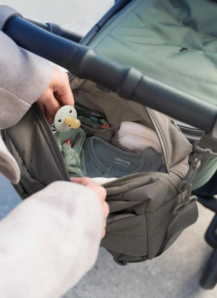 Done by deer - Quilted Stroller Bag | Taupe brown