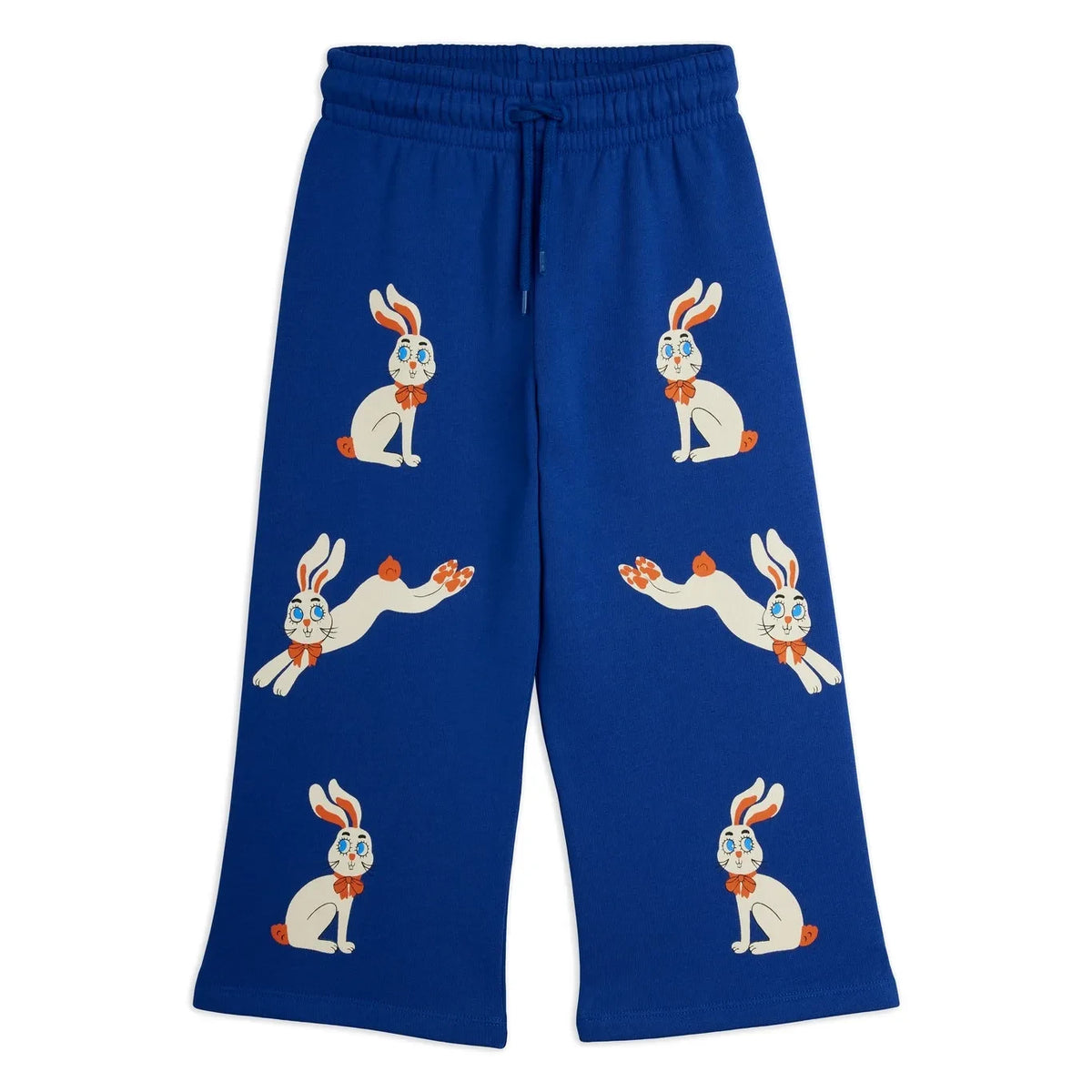 Mini Rodini - Rabbit Joggers Organic Cotton | Blue