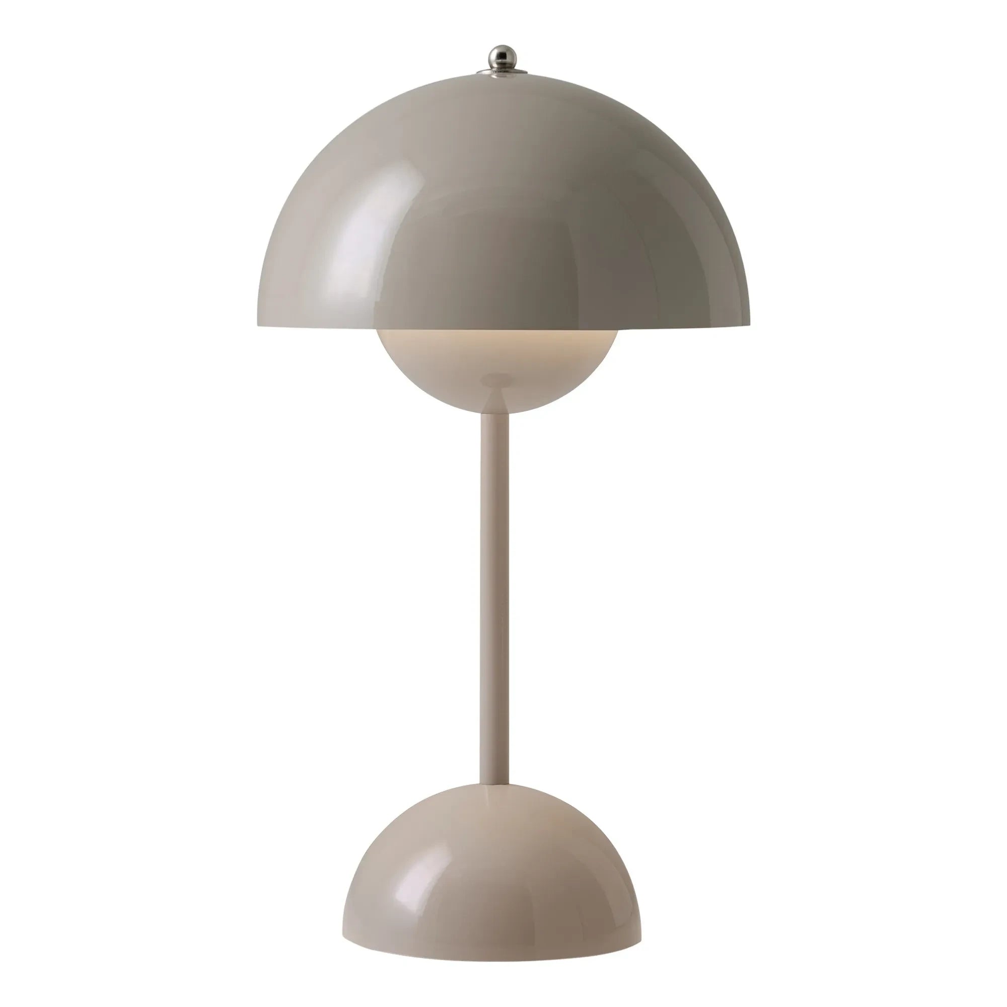 & Tradition - VP9 Flowerpot Portable Table Lamp, Vernon Panton | Gray