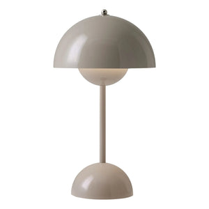 & Tradition - VP9 Flowerpot Portable Table Lamp, Vernon Panton | Gray