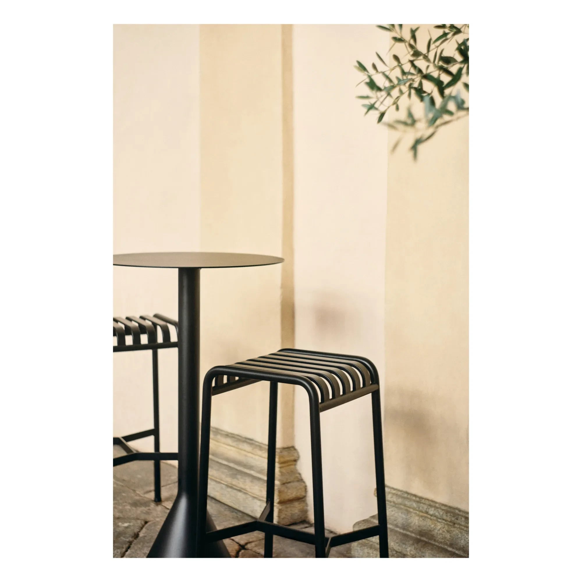 Hay - R&E Bouroullec Bar Stool | Anthracite Gray