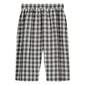 Studio Bohème - Cousin Vichy Organic Cotton Gauze Pants | Black