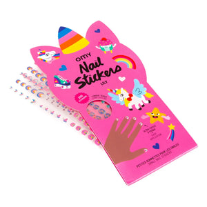 Omy - Nail stickers - Lily | Pembe