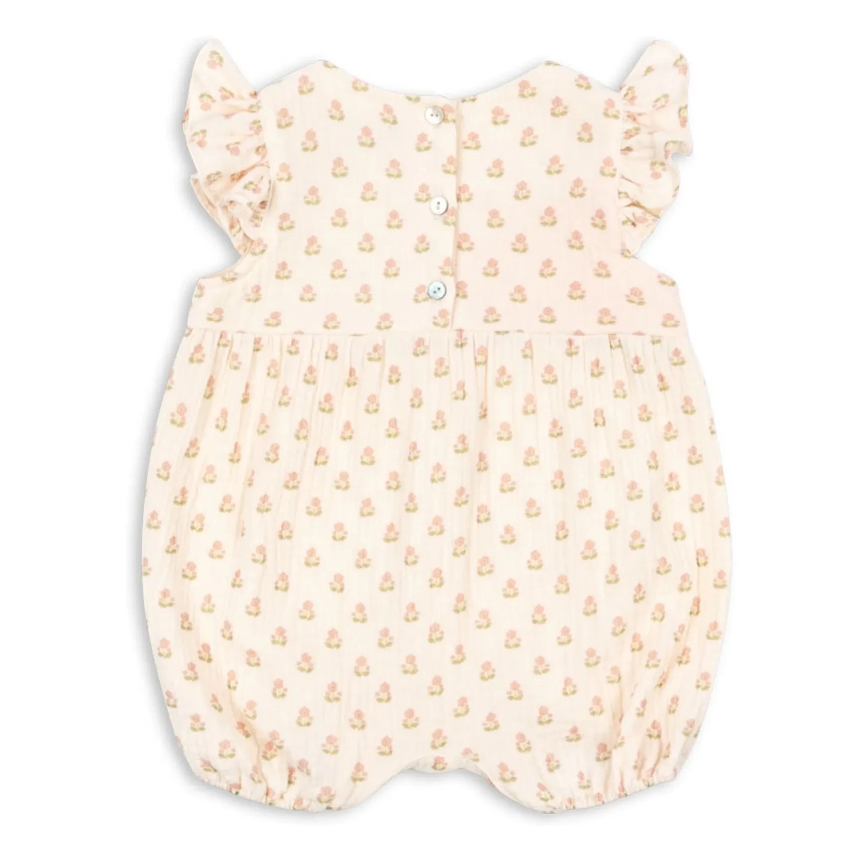 Konges Sløjd - Ruffled jumpsuit Coco Organic Cotton | Light Pink