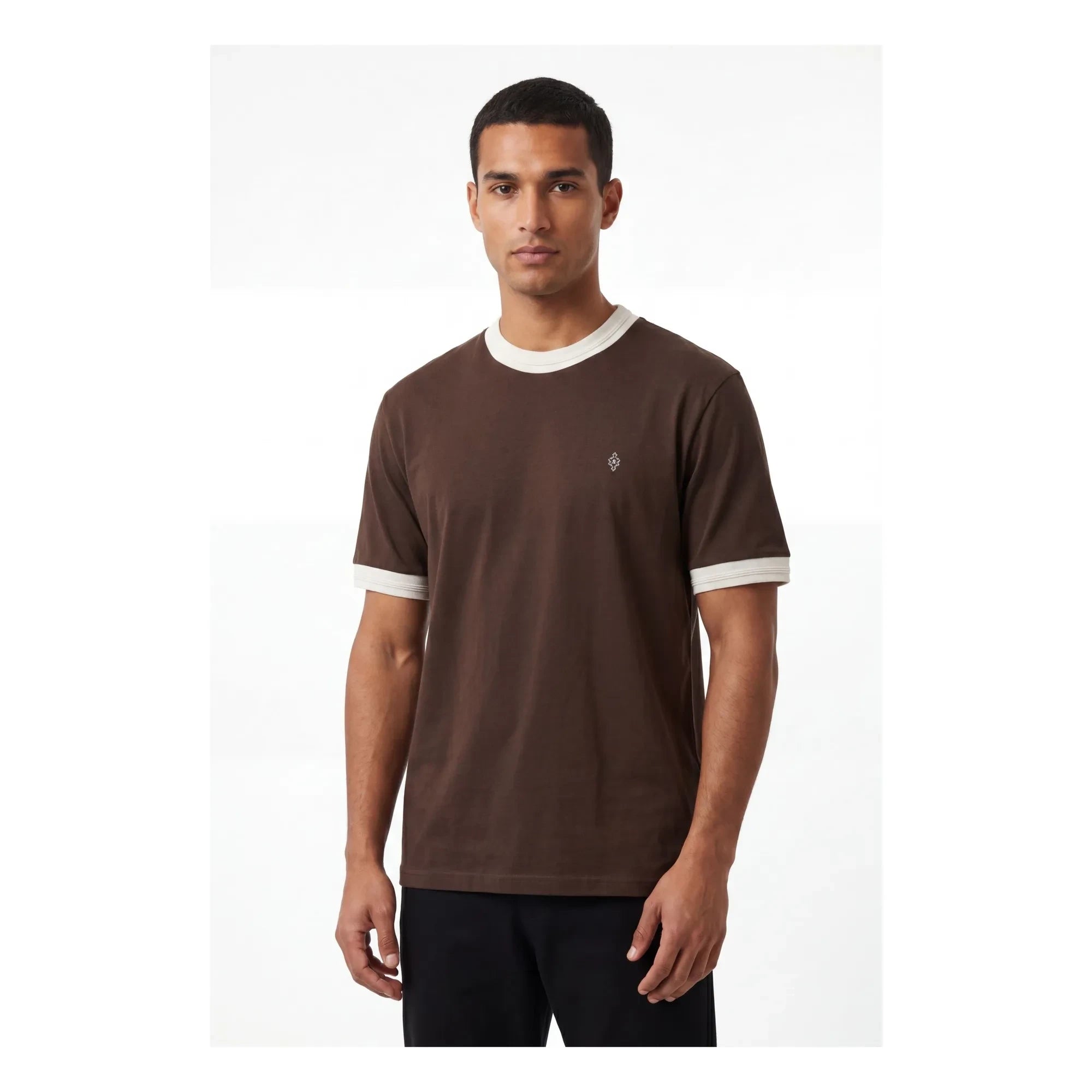 Wooden Store - Embossed T-Shirt | Brown