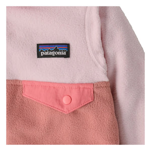 Patagonia - Micro D Snap-T Recycled Fiber Fleece Baby Jacket | Pink