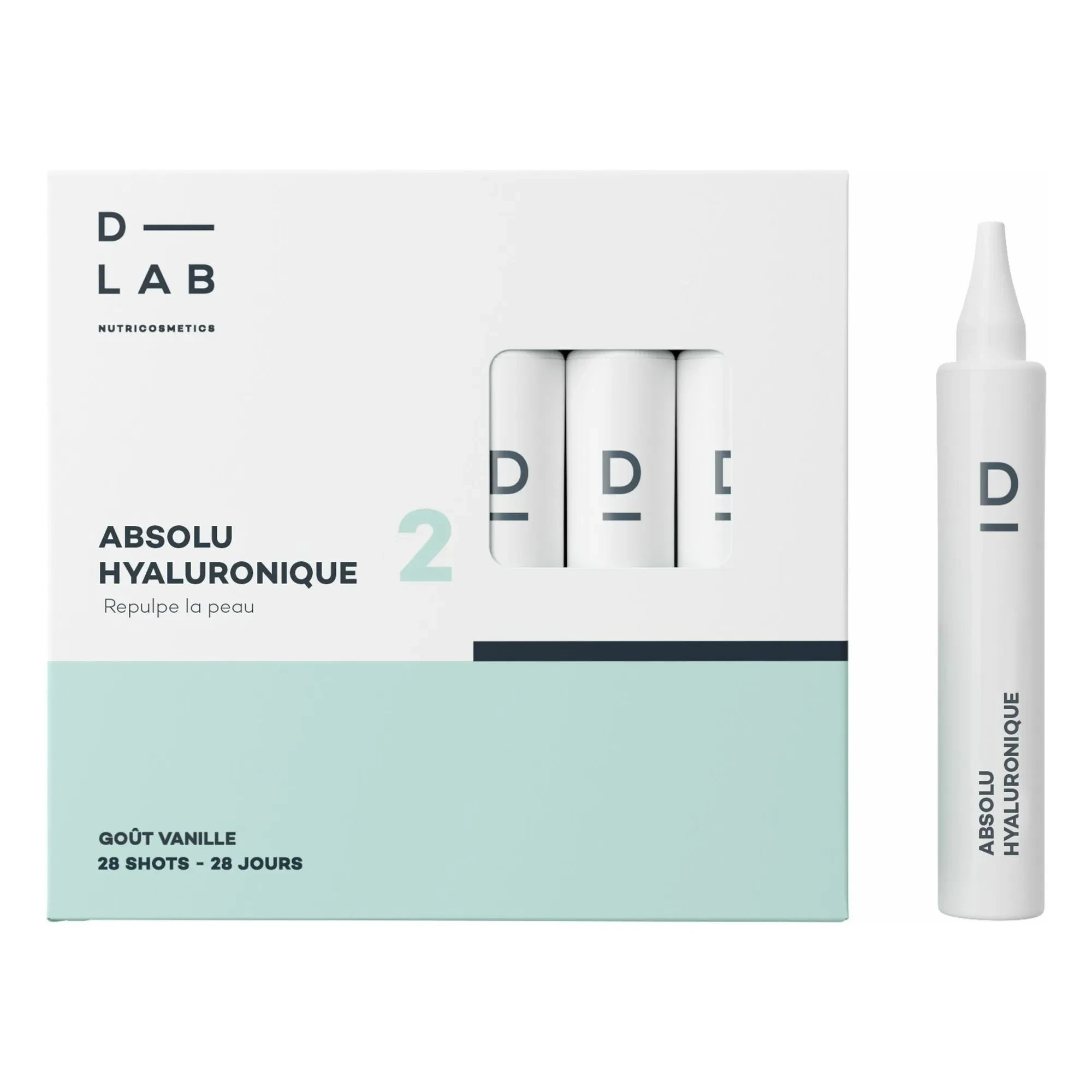 D-LAB NUTRICOSMETICS - Hyaluronic Acid Serum - 28 Shots