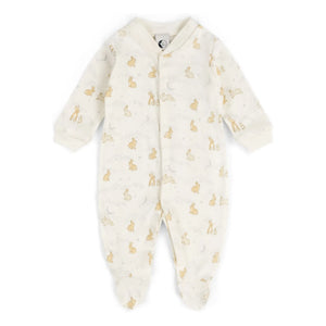 Sleepy Doe - Tavşan ayaklı pijama Organik pamuk | Ekru