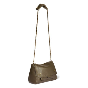 Jérôme Dreyfuss - Lulu M Bag Goat | Khaki