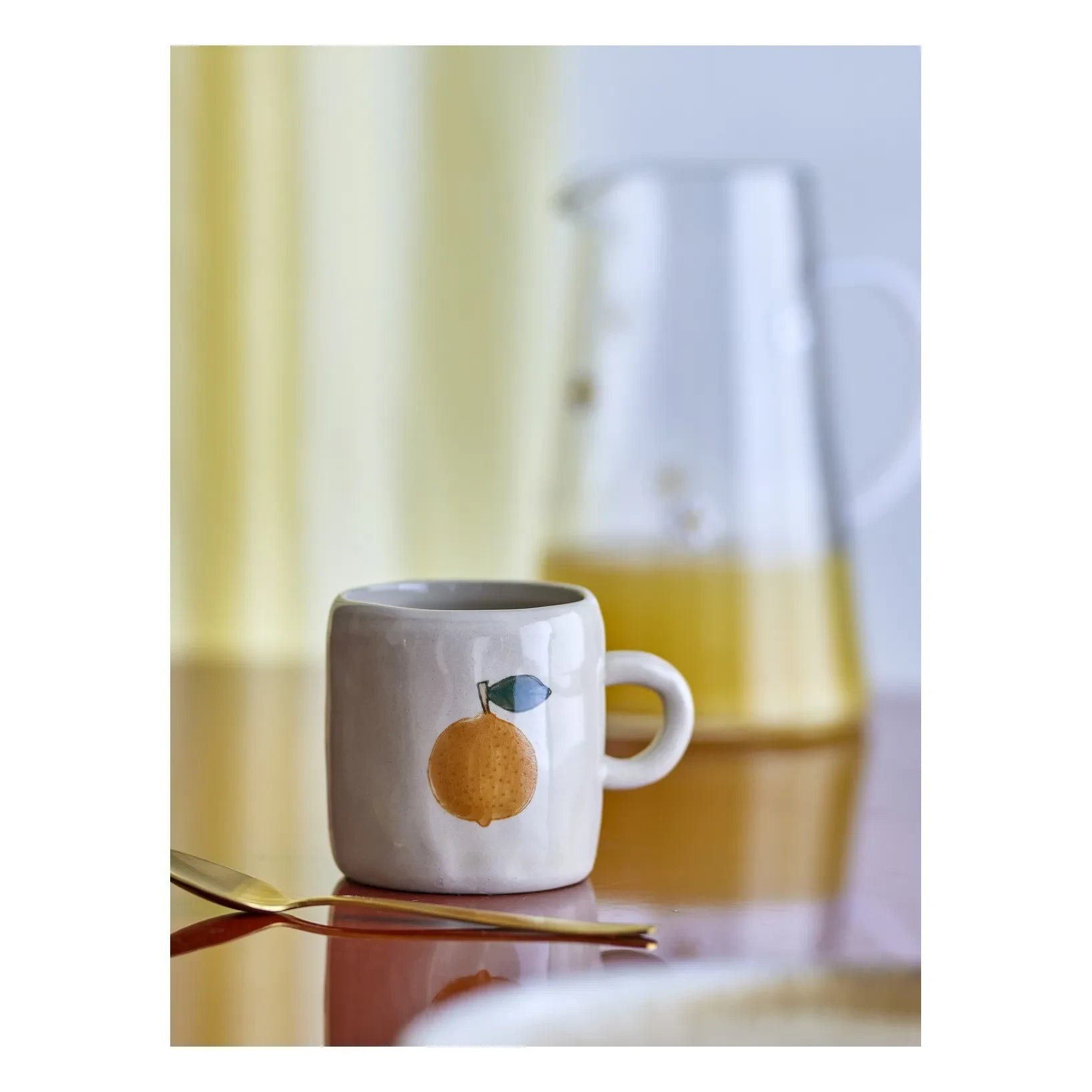 Bloomingville Mini - Agnes Stone Ceramic Mug | Cream