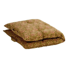 Madam Stoltz - Printed Cotton Floor Mat | Green