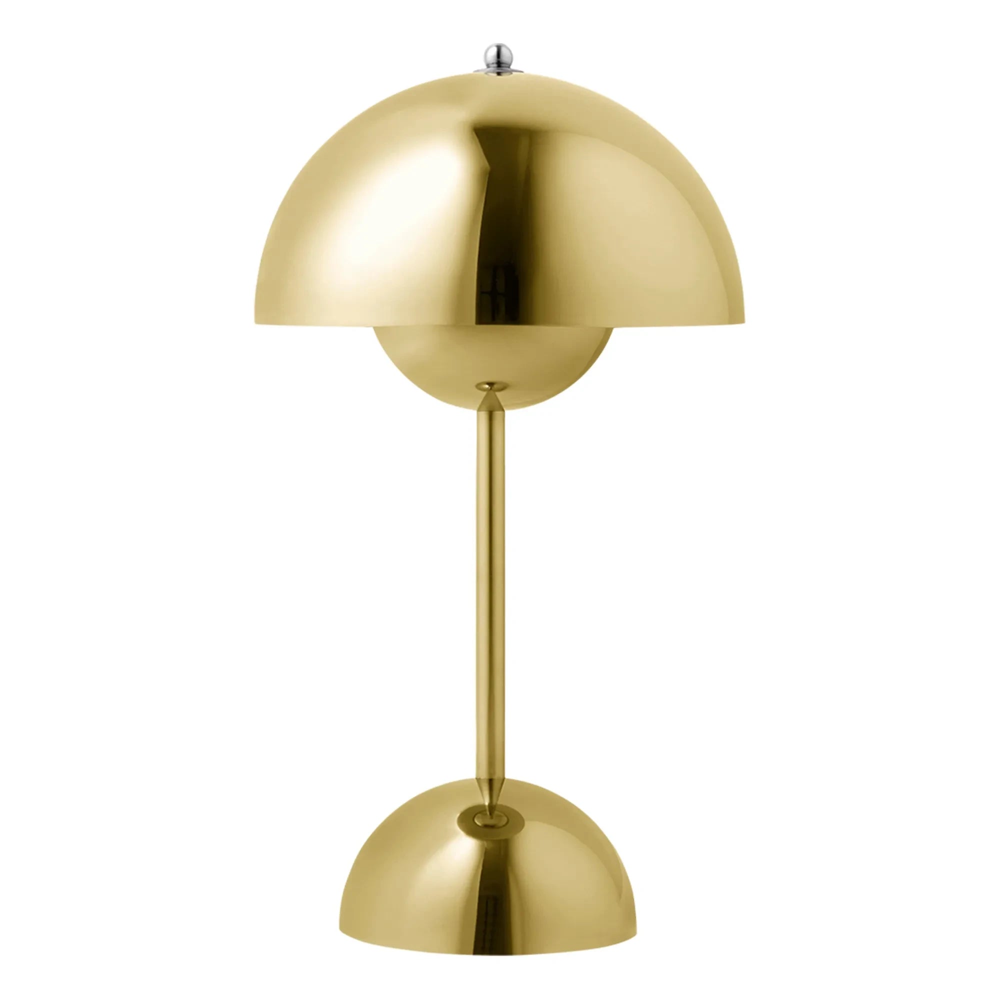 & Tradition - VP9 Flowerpot Portable Table Lamp, Vernon Panton | Brass