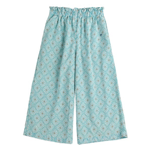 Bobo Choses - Organic Cotton Daisy Skirt Shorts | Light Blue