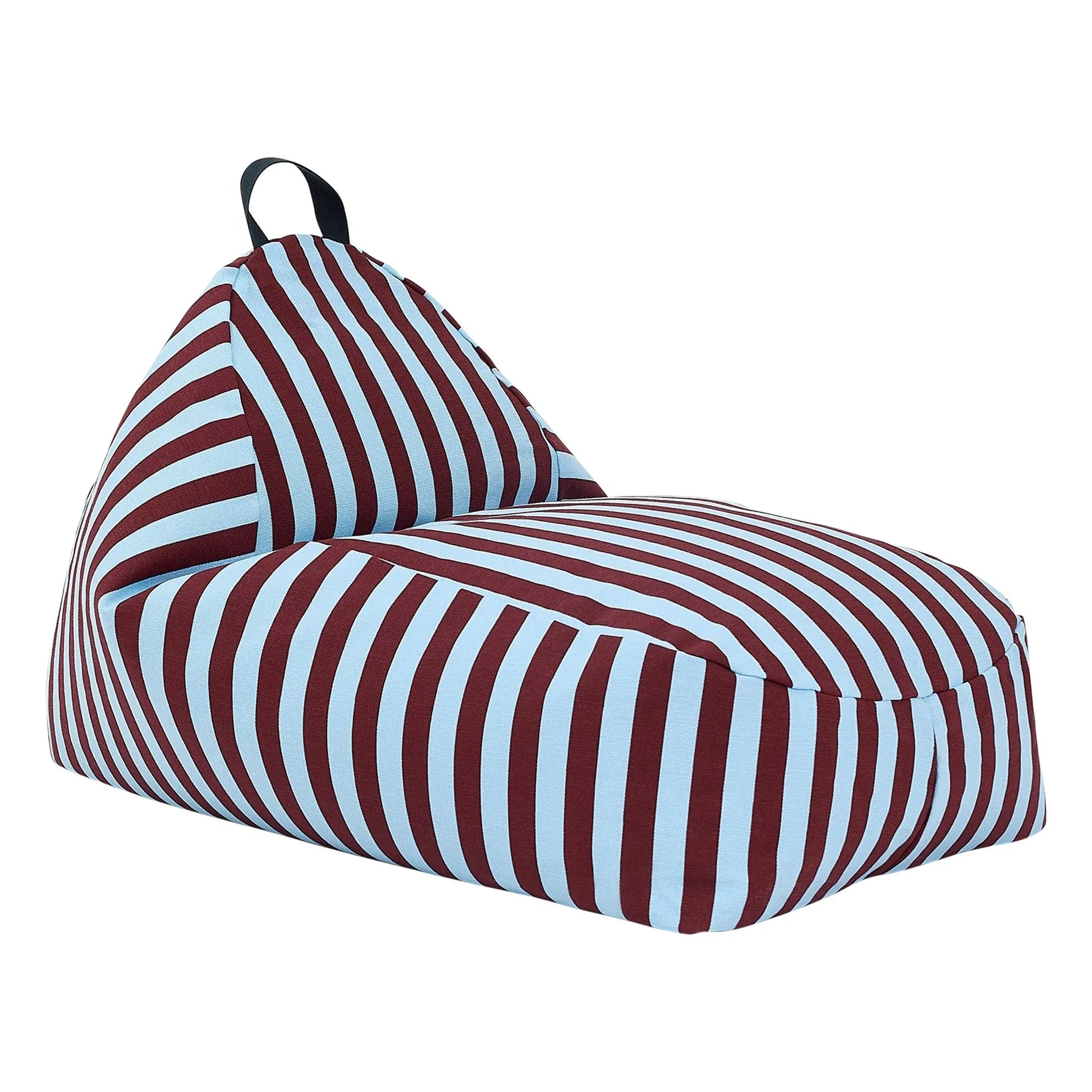 Nobodinoz - Bliss Long Pouf | Blue