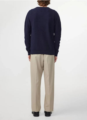NN.07 - Nigel 6585 Recycled Wool Sweater | Navy