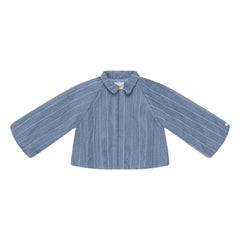Donsje - Cyran Striped Jacket | Denim Blue
