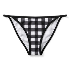 Smallable Woman - Hilda Plaid Swimsuit Bottom | Black