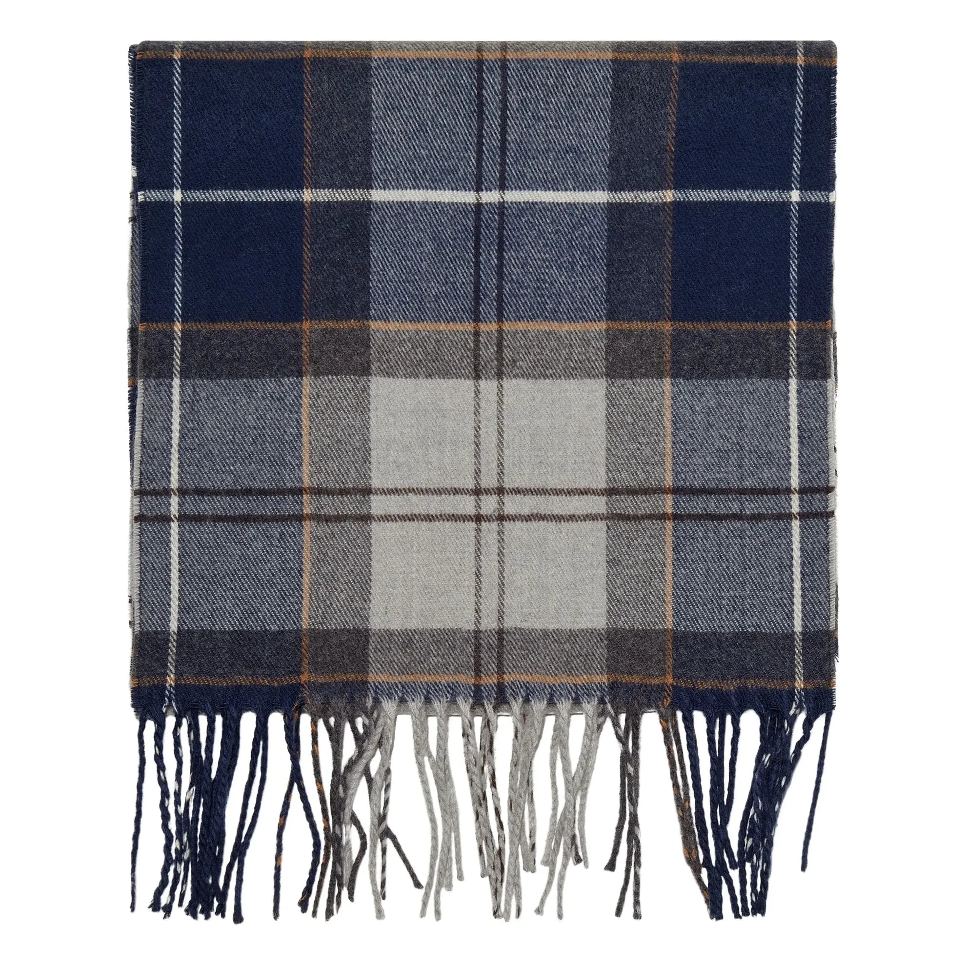 Barbour - Galingale Tartan Scarf | Gray Blue