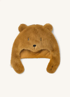Liewood - Chapka Fur Lillie Bear Recycled Fiber | Caramel