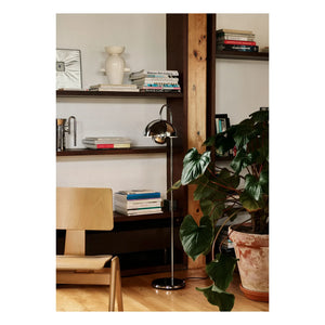 & Tradition - Flowerpot VP12 ayaklı lamba, Verner Panton | Krom