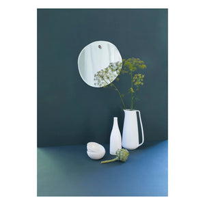 M Nuance - Extra Thin Polished Mirror - Random Round Shape 32x33 cm