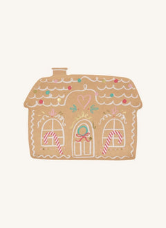 Meri Meri - Gingerbread Cookie Paper Plates - Set of 8