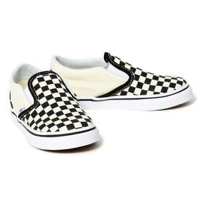 Vans - Checkerboard Classic Slip-On Shoes | White