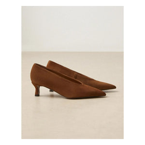 Rivecour - No. 413 Swedish Heeled Shoes | Cognac