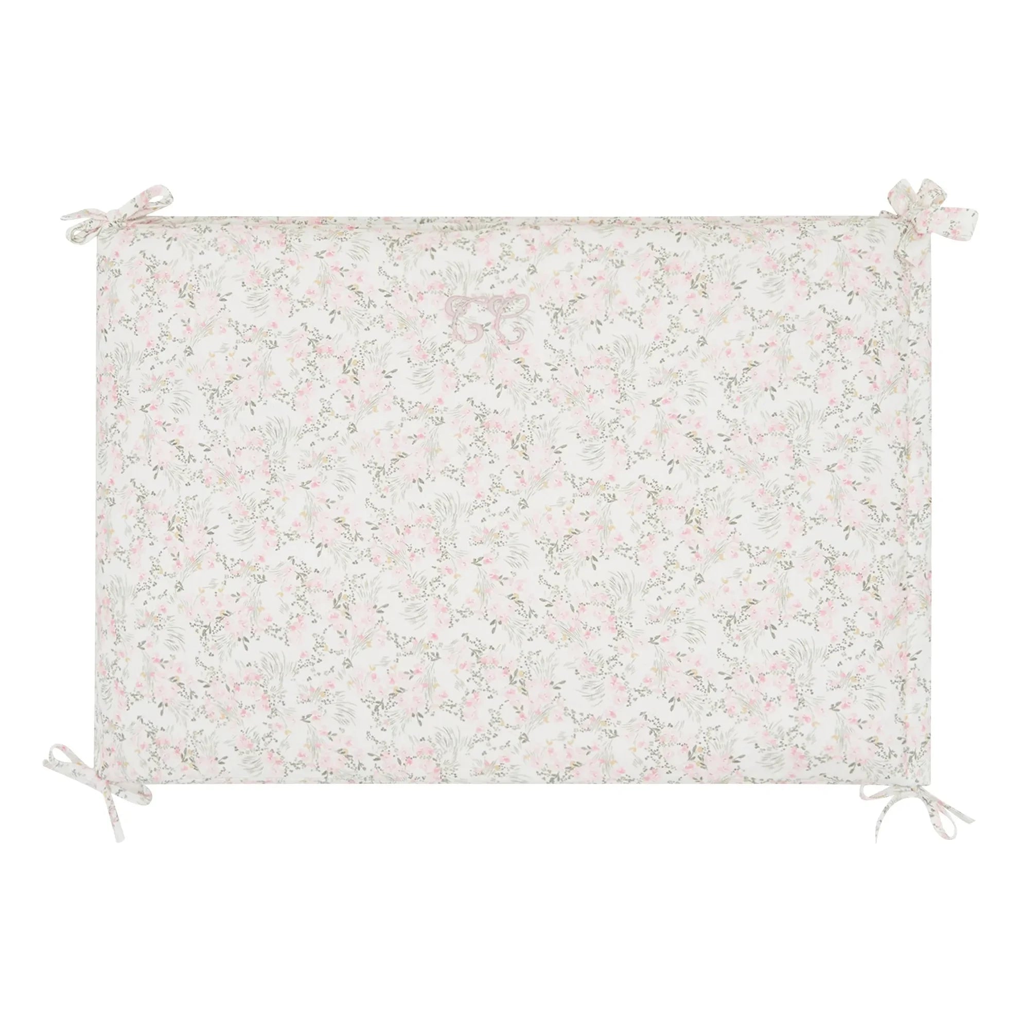 Tartine et Chocolat - Jardin Hivernal Mattress Protector | Pink